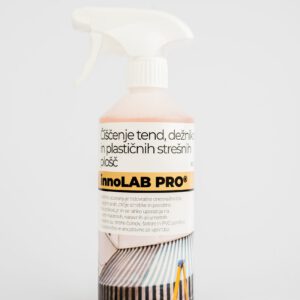 Cleaner for awnings, sunshades and plastic surfaces