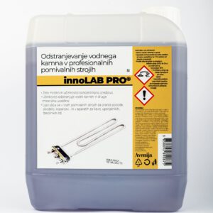 Sredstvo za čiščenje vodnega kamna v profesionalnih pomivalnih strojih